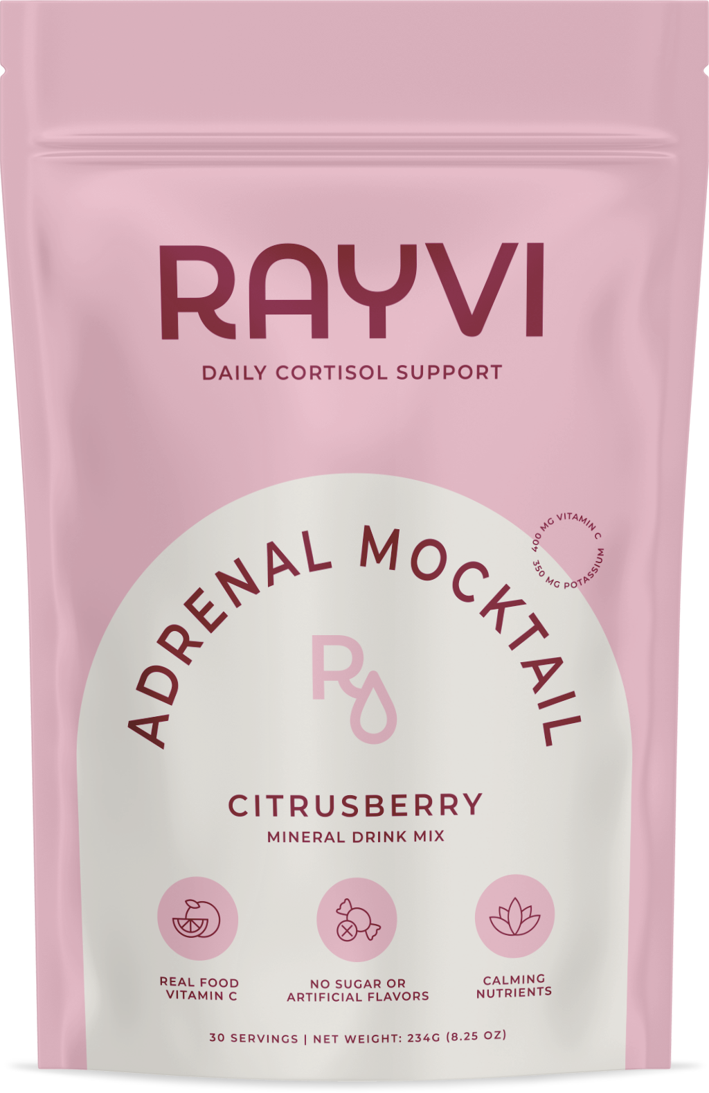 CitrusBerry Adrenal Mocktail