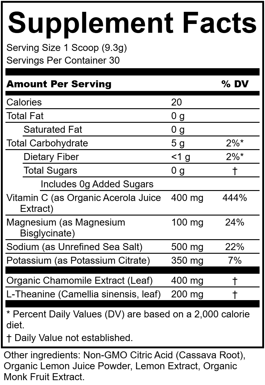 Light Lemonade - Stevia-Free